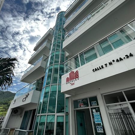 Aw Hotel Rodadero Suites سانتا مارتا المظهر الخارجي الصورة