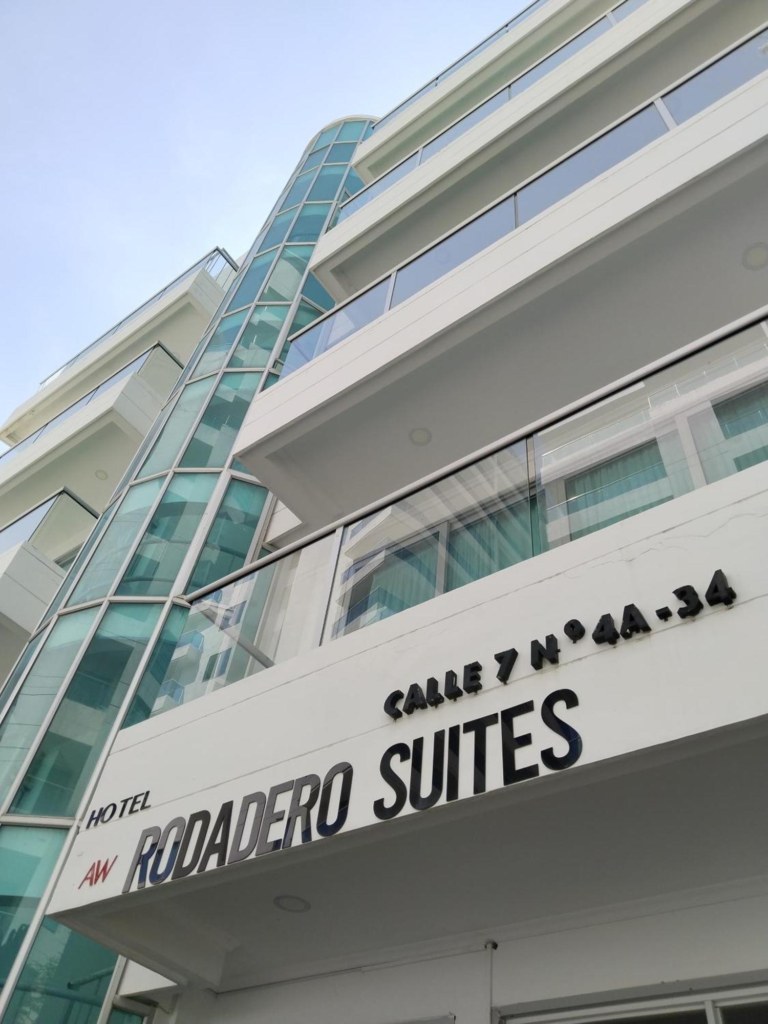 Aw Hotel Rodadero Suites سانتا مارتا المظهر الخارجي الصورة